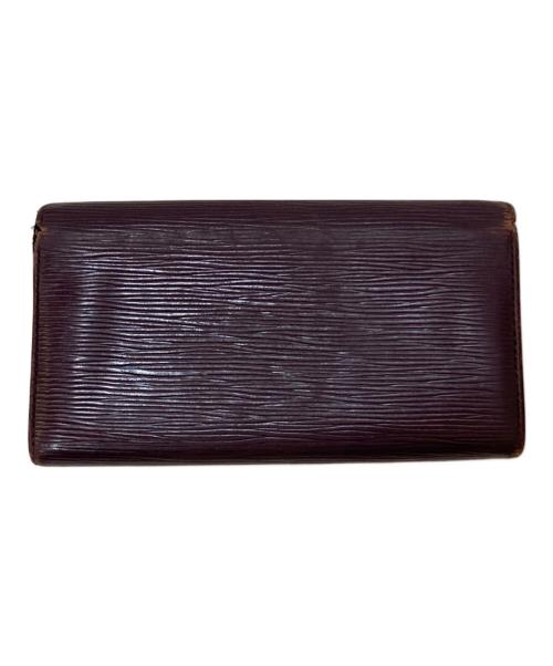 LOUIS VUITTON（ルイ ヴィトン）LOUIS VUITTON (ルイ ヴィトン) エピ ポルトフォイユ サラ パープル 長財布 パープルの古着・服飾アイテム