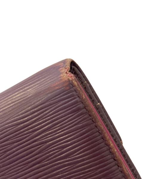 LOUIS VUITTON（ルイ ヴィトン）LOUIS VUITTON (ルイ ヴィトン) エピ ポルトフォイユ サラ パープル 長財布 パープルの古着・服飾アイテム