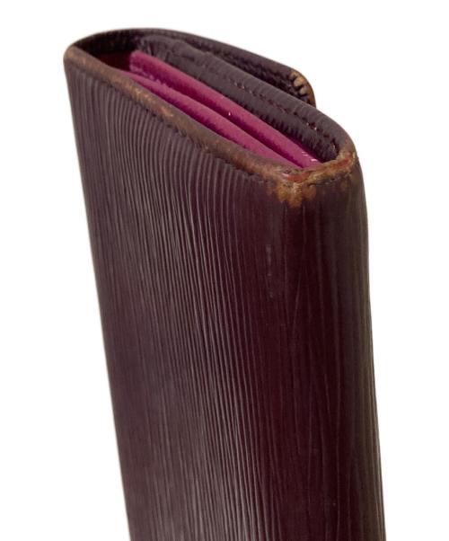 LOUIS VUITTON（ルイ ヴィトン）LOUIS VUITTON (ルイ ヴィトン) エピ ポルトフォイユ サラ パープル 長財布 パープルの古着・服飾アイテム