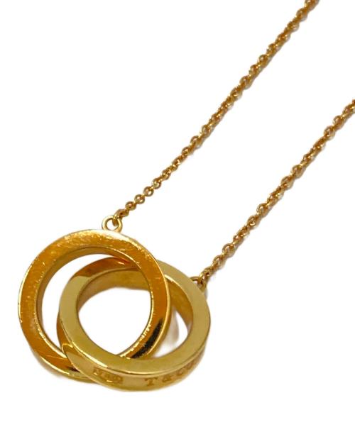 TIFFANY & Co.（ティファニー）TIFFANY & Co. (ティファニー) 1837 インターロッキング ネックレス イエロー×ゴールドの古着・服飾アイテム