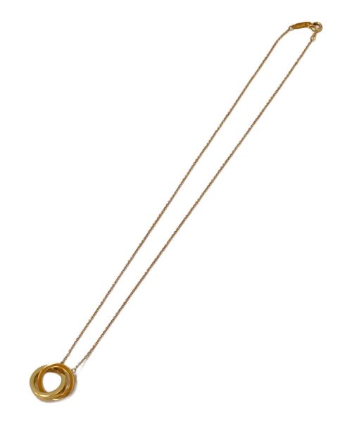 TIFFANY & Co.（ティファニー）TIFFANY & Co. (ティファニー) 1837 インターロッキング ネックレス イエロー×ゴールドの古着・服飾アイテム