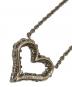 中古・古着 TIFFANY & Co. (ティファニー) センチメンタルハート ミニ ダイヤ ネックレス シルバー：147000円