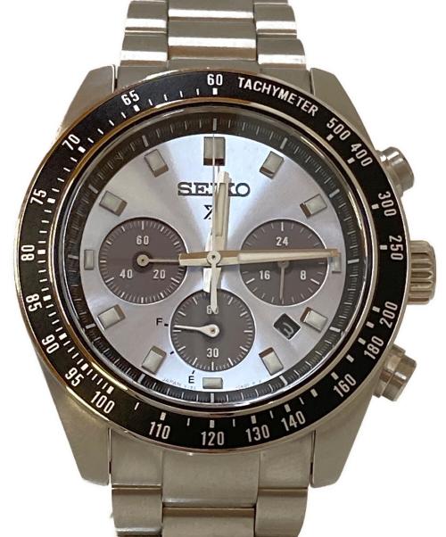 SEIKO（セイコー）SEIKO (セイコー) プロスペックススピードタイマークロノグラフ シルバーの古着・服飾アイテム