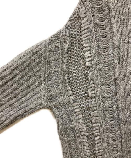 STELLA McCARTNEY（ステラマッカートニー）STELLA McCARTNEY (ステラマッカートニー) ケーブルニット グレー サイズ:40の古着・服飾アイテム