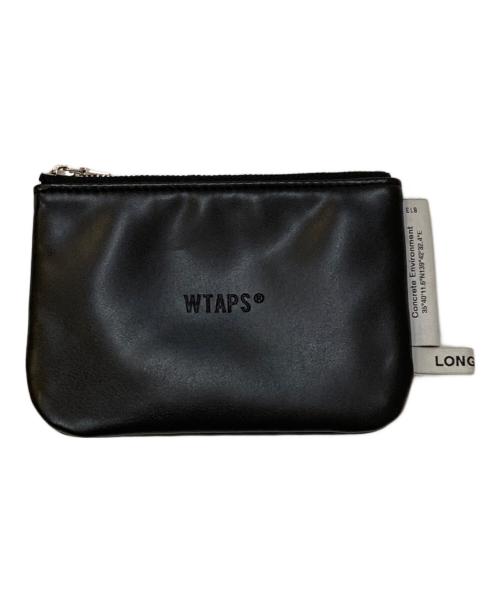 WTAPS（ダブルタップス）WTAPS (ダブルタップス) CREAM M/POUCH ジップポーチ ブラックの古着・服飾アイテム