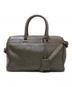 Saint Laurent Parisサンローランパリ）の古着「クラシック ダッフル 6 2WAYバッグ」｜グレー