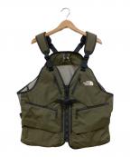 THE NORTH FACEザ ノース フェイス）の古着「ギアメッシュベスト」｜オリーブ