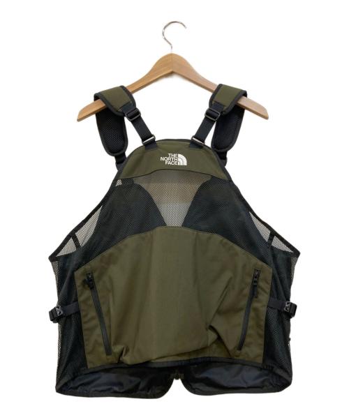 THE NORTH FACE（ザ ノース フェイス）THE NORTH FACE (ザ ノース フェイス) ギアメッシュベスト オリーブ サイズ:Lの古着・服飾アイテム