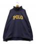 POLO SPORT（ポロスポーツ）の古着「フロントロゴハーフジップスウェット」｜ネイビー