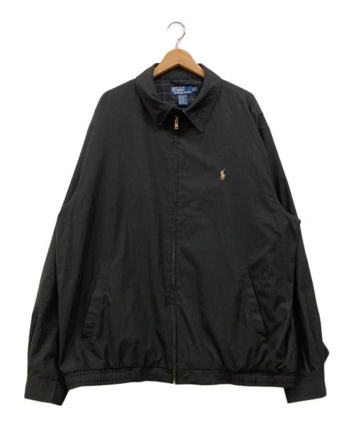 POLO RALPH LAUREN（ポロ・ラルフローレン）POLO RALPH LAUREN (ポロ・ラルフローレン) スイングトップ ブラック サイズ:2XLの古着・服飾アイテム