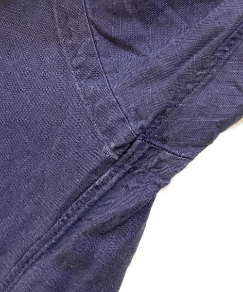 POLO RALPH LAUREN（ポロ・ラルフローレン）POLO RALPH LAUREN (ポロ・ラルフローレン) BLAKE シルクリネンシャツ ネイビー サイズ:Mの古着・服飾アイテム