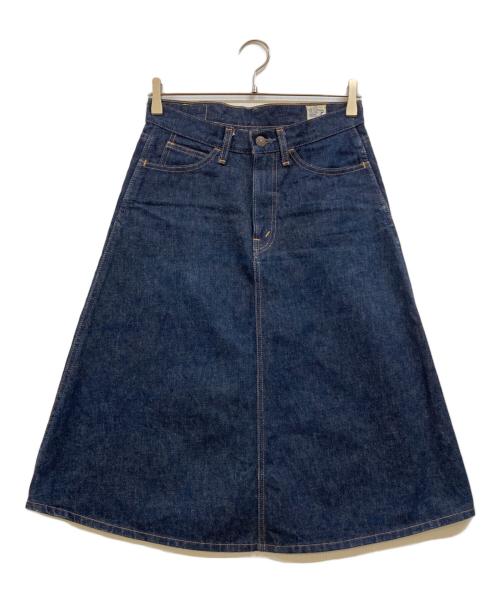orSlow（オアスロウ）orSlow (オアスロウ) デニムスカート ブルー サイズ:XSの古着・服飾アイテム