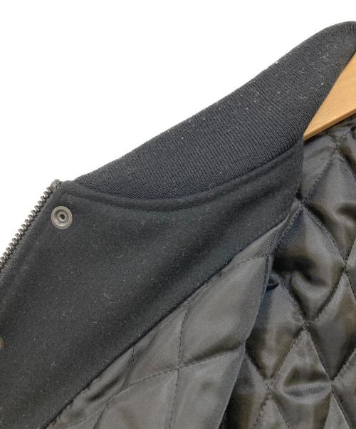 IRON HEART（アイアンハート）IRON HEART (アイアンハート) ホースハイド×メルトン アワードジャケット ブラック サイズ:Mの古着・服飾アイテム