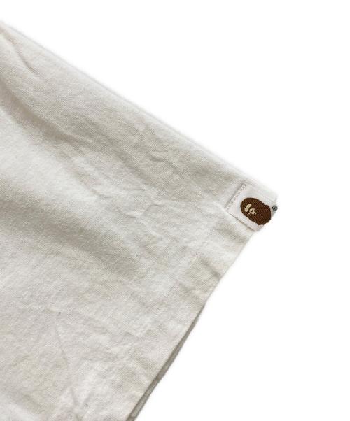 BAPE BY A BATHING APE（ベイプバイアベイシングエイプ）BAPE BY A BATHING APE (ベイプバイアベイシングエイプ) Tシャツ ホワイト サイズ:Lの古着・服飾アイテム