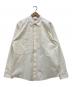 HERMES（エルメス）の古着「袖セリエボタン ピンタックデザインシャツ」｜アイボリー