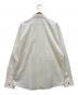 HERMES (エルメス) 袖セリエボタン ピンタックデザインシャツ アイボリー サイズ:41/16：35000円