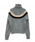HERMES (エルメス) カシミヤ混タートルネック3Dニット ブルー サイズ:M：36000円