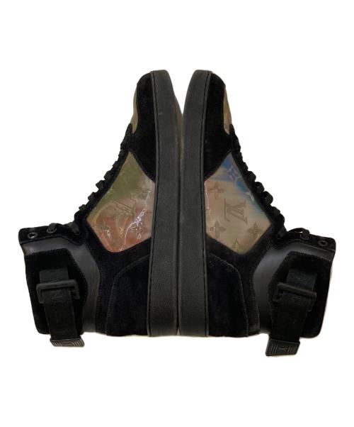 LOUIS VUITTON（ルイ ヴィトン）LOUIS VUITTON (ルイ ヴィトン) リヴォリ・ライン ハイカットスニーカー ブラック サイズ:7の古着・服飾アイテム