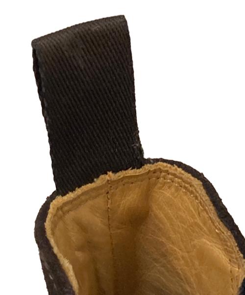 DOUCAL'S（デュカルス）DOUCAL'S (デュカルス) サイドゴア スウェードブーツ ブラウン×ネイビー サイズ:38 1/2の古着・服飾アイテム