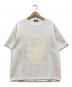 A BATHING APE（ア ベイシング エイプ）の古着「ボンディングプリントTシャツ」｜ホワイト