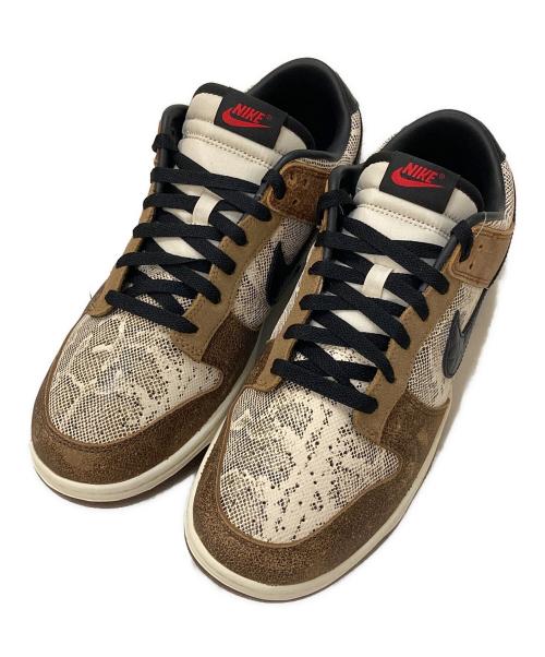 NIKE（ナイキ）NIKE (ナイキ) DUNK LOW PREMIUM ローカットスニーカー ブラウン サイズ:28㎝の古着・服飾アイテム