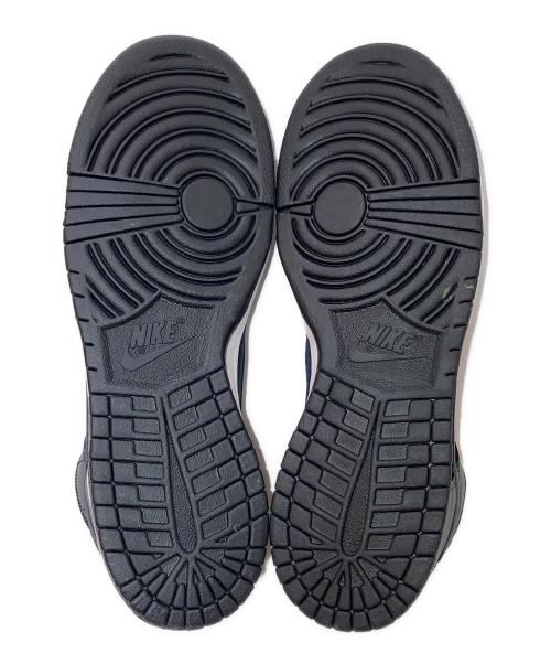 NIKE（ナイキ）NIKE (ナイキ) FRAGMENT DESIGN (フラグメントデザイン) DUNK HI / F ハイカットスニーカー ネイビー×ブラック サイズ:28㎝の古着・服飾アイテム