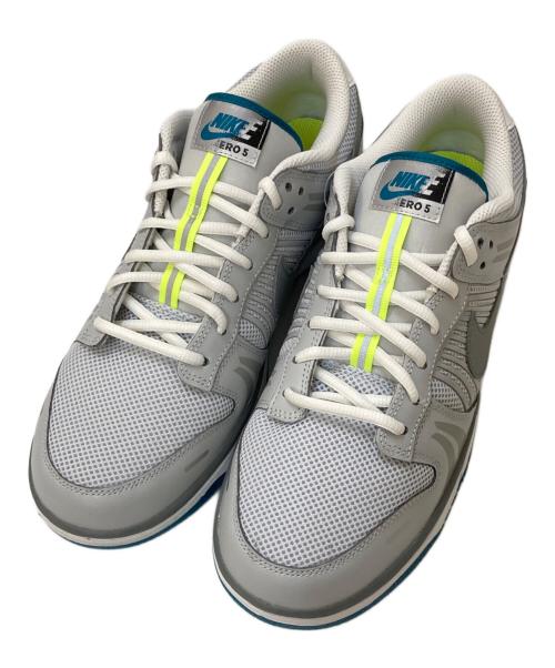 NIKE（ナイキ）NIKE (ナイキ) WMNS DUNK LOW SE ローカットスニーカー グレー×ブルー サイズ:27.5㎝の古着・服飾アイテム