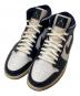 NIKE（ナイキ）の古着「AIR JORDAN 1 MID ハイカットスニーカー」｜ネイビー×ホワイト