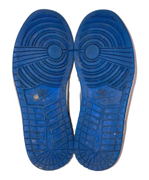 NIKE（ナイキ）NIKE (ナイキ) AIR JORDAN 1 RETRO HIGH ハイカットスニーカー ブルー サイズ:27.5cmの古着・服飾アイテム