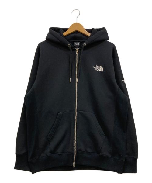 THE NORTH FACE（ザ ノース フェイス）THE NORTH FACE (ザ ノース フェイス) Square Logo Full Zip ブラック サイズ:Lの古着・服飾アイテム