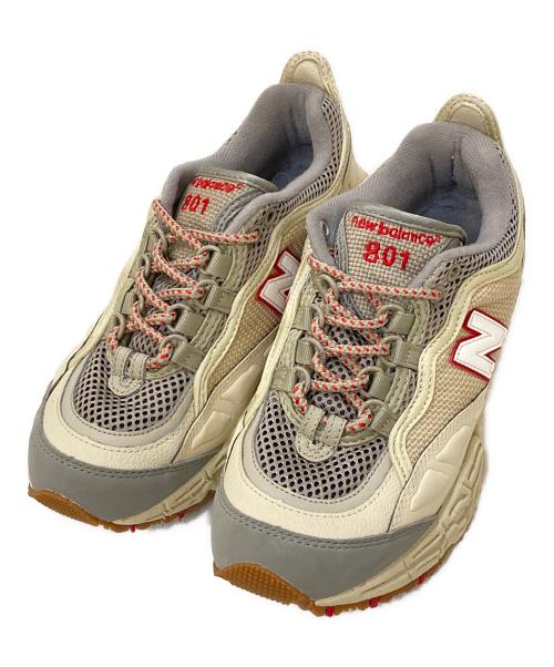 NEW BALANCE（ニューバランス）NEW BALANCE (ニューバランス) ローカットスニーカー アイボリー サイズ:24㎝の古着・服飾アイテム