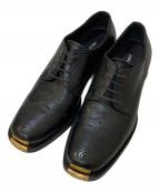 MIU MIUミュウミュウ）の古着「メダリオンシューズ」｜ブラック