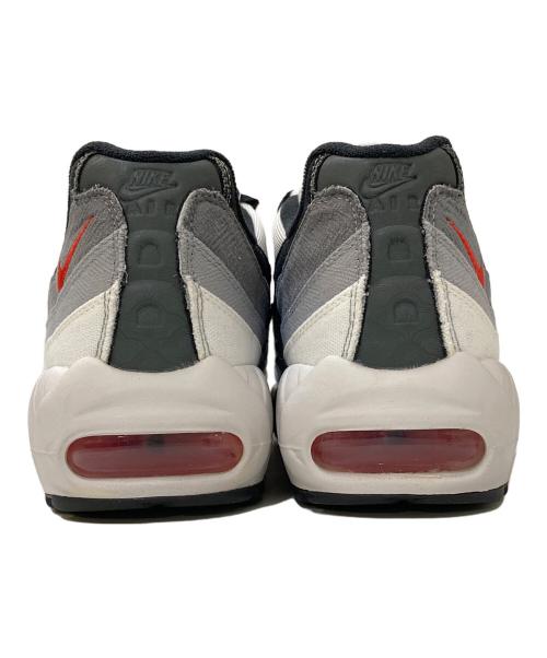 NIKE（ナイキ）NIKE (ナイキ) AIR MAX 95 QS SUMMIT WHITE/CHILE RED ローカットスニーカー ホワイト×ブラック サイズ:28㎝の古着・服飾アイテム