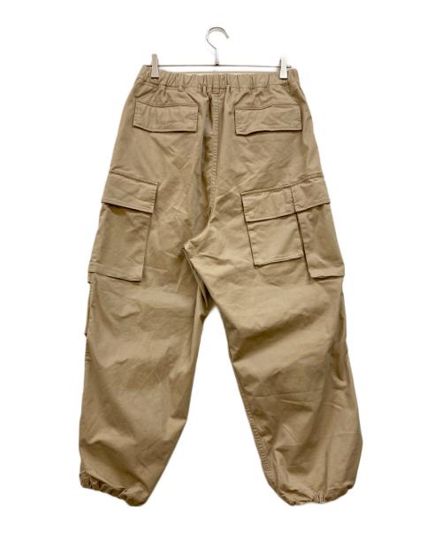 BEAMS（ビームス）BEAMS (ビームス) ミリタリーポケットバルーンパンツ ベージュ サイズ:Sの古着・服飾アイテム