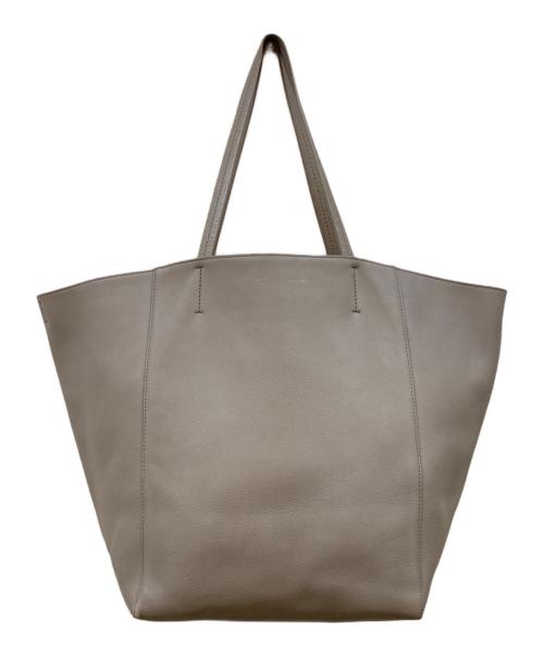 CELINE（セリーヌ）CELINE (セリーヌ) カバファントム レザートートバッグ ベージュの古着・服飾アイテム