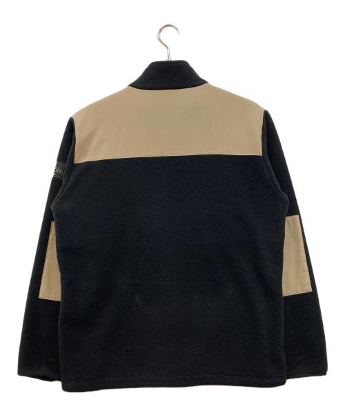 HAGLOFS（ホグロフス）HAGLOFS (ホグロフス) Combination Fleece JK ベージュ×ブラック サイズ:Lの古着・服飾アイテム