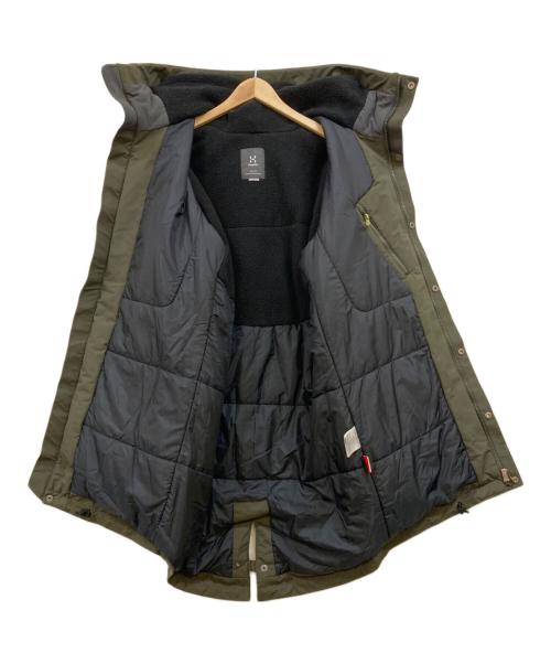 HAGLOFS（ホグロフス）HAGLOFS (ホグロフス) SILJAN PARKA カーキ サイズ:Mの古着・服飾アイテム