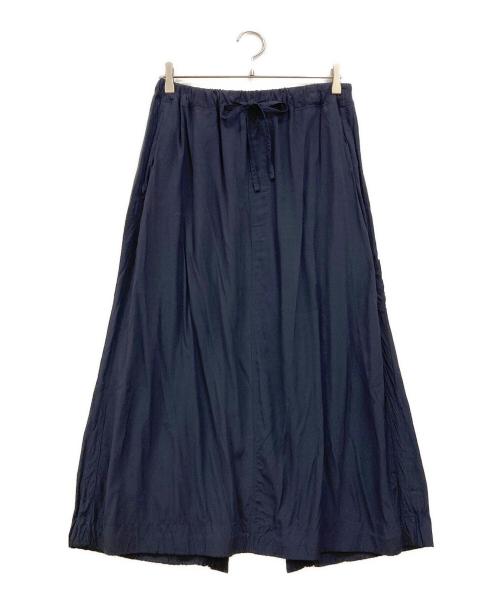 45R（フォーティファイブ・アール）45R (フォーティファイブ・アール) レーヨンダンプのスカート ネイビー サイズ:下記参照の古着・服飾アイテム