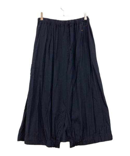 45R（フォーティファイブ・アール）45R (フォーティファイブ・アール) レーヨンダンプのスカート ネイビー サイズ:下記参照の古着・服飾アイテム