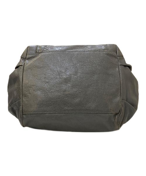 BALENCIAGA（バレンシアガ）BALENCIAGA (バレンシアガ) ジャイアントサンデー レザートートバッグ グレーの古着・服飾アイテム