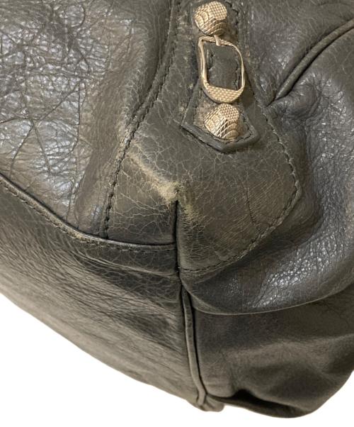 BALENCIAGA（バレンシアガ）BALENCIAGA (バレンシアガ) ジャイアントサンデー レザートートバッグ グレーの古着・服飾アイテム