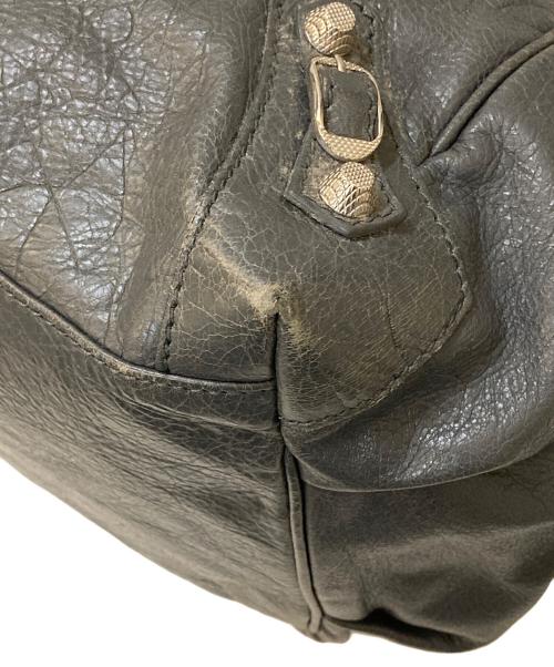 BALENCIAGA（バレンシアガ）BALENCIAGA (バレンシアガ) ジャイアントサンデー レザートートバッグ グレーの古着・服飾アイテム