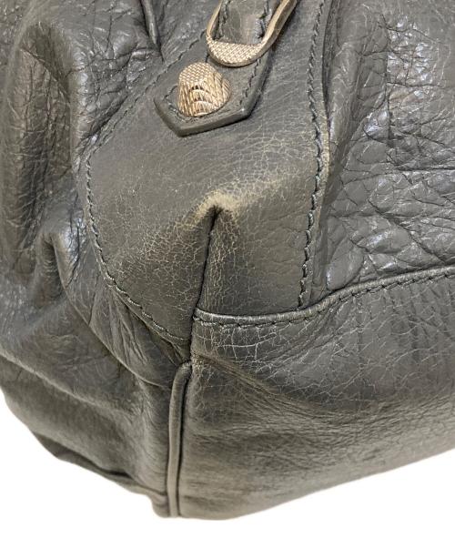 BALENCIAGA（バレンシアガ）BALENCIAGA (バレンシアガ) ジャイアントサンデー レザートートバッグ グレーの古着・服飾アイテム