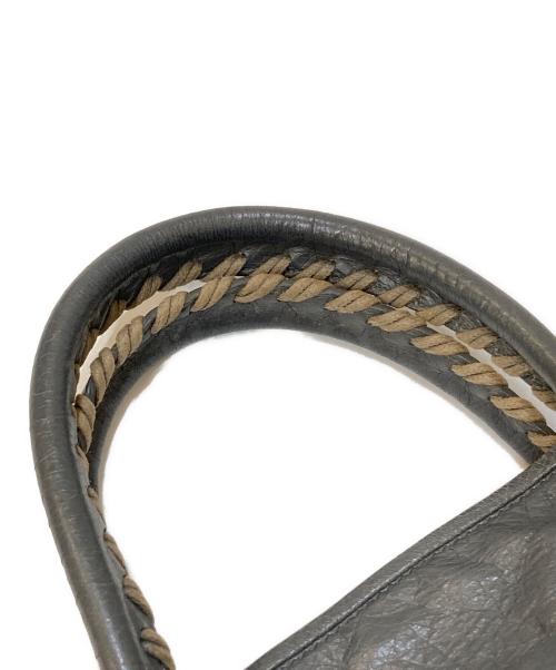 BALENCIAGA（バレンシアガ）BALENCIAGA (バレンシアガ) ジャイアントサンデー レザートートバッグ グレーの古着・服飾アイテム