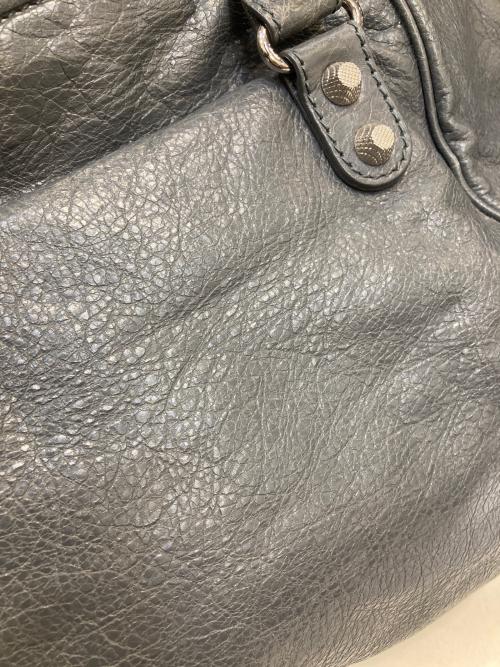 BALENCIAGA（バレンシアガ）BALENCIAGA (バレンシアガ) ジャイアントサンデー レザートートバッグ グレーの古着・服飾アイテム