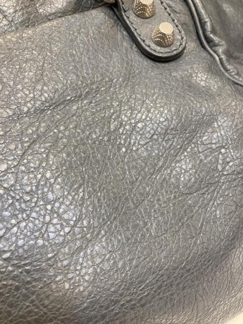 BALENCIAGA（バレンシアガ）BALENCIAGA (バレンシアガ) ジャイアントサンデー レザートートバッグ グレーの古着・服飾アイテム
