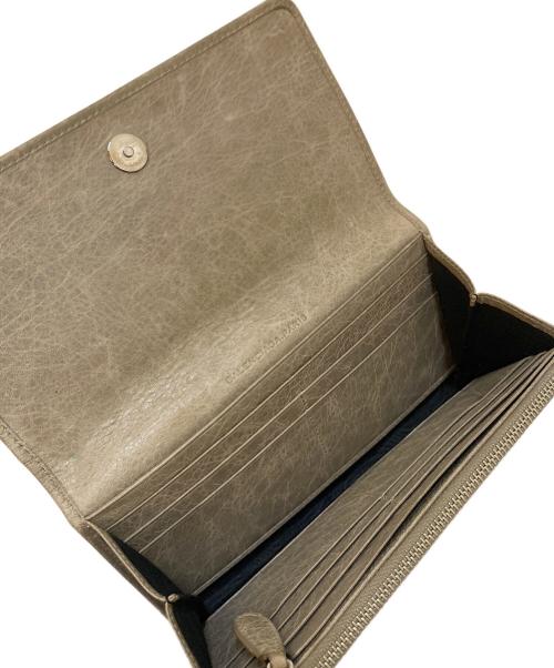 BALENCIAGA（バレンシアガ）BALENCIAGA (バレンシアガ) ジャイアントマネー ロングウォレット グレーの古着・服飾アイテム