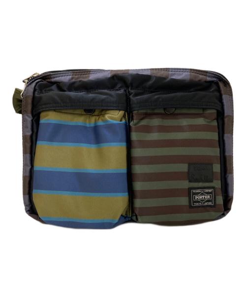 PORTER（ポーター）PORTER (ポーター) PAUL SMITH (ポールスミス) タンカー ショルダーバッグ ネイビーの古着・服飾アイテム