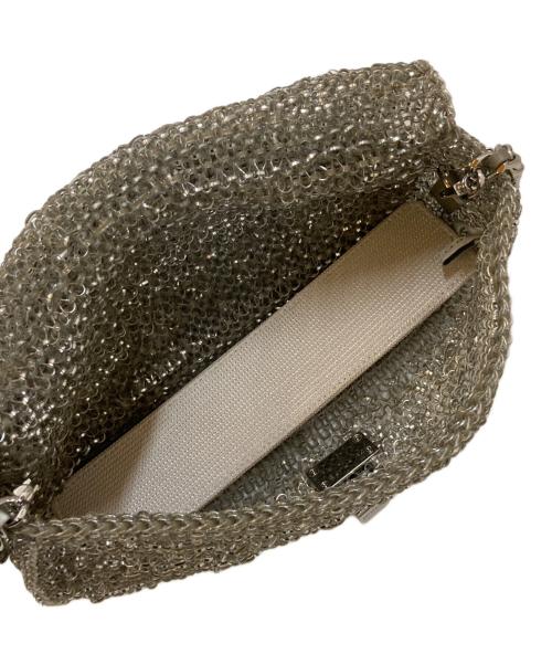 ANTEPRIMA（アンテプリマ）ANTEPRIMA (アンテプリマ) ルッケット II ミディアム ショルダーバッグ シルバーの古着・服飾アイテム