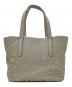 JIMMY CHOO (ジミーチュウ) SOFIA/S スタッズ トートバッグ グレー：27000円